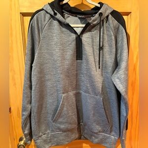 Spyder Active Hoodie Sweatshirt Pullover Mens Sz M Fleece Lined
